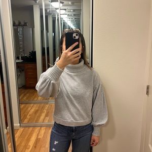 NORDSTROM BP grey turtle neck sweater & clothes bundle